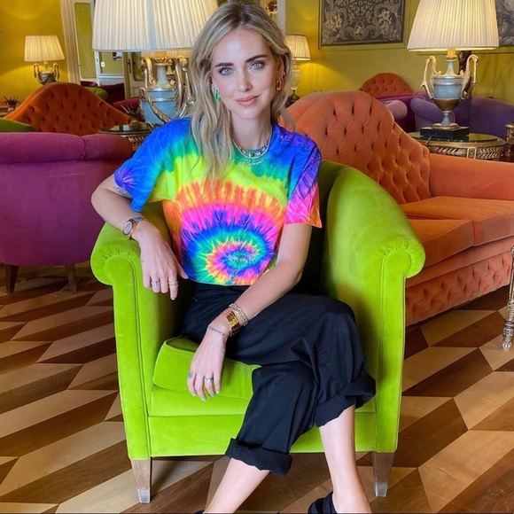 Vintage oversized slouchy tie dye t shirt indie sleaze grunge style unisex XL - Picture 7 of 13